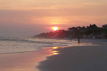 ...to sunset in Seagrove Beach, Florida.