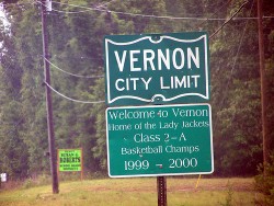 Welcome to Vernon, Florida.